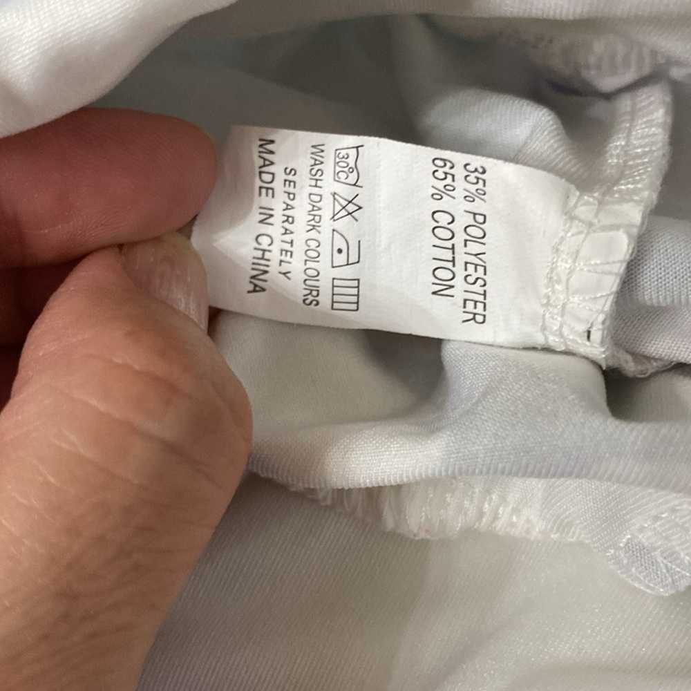White Camouflage Workout Leggings - Picture 3 of 5